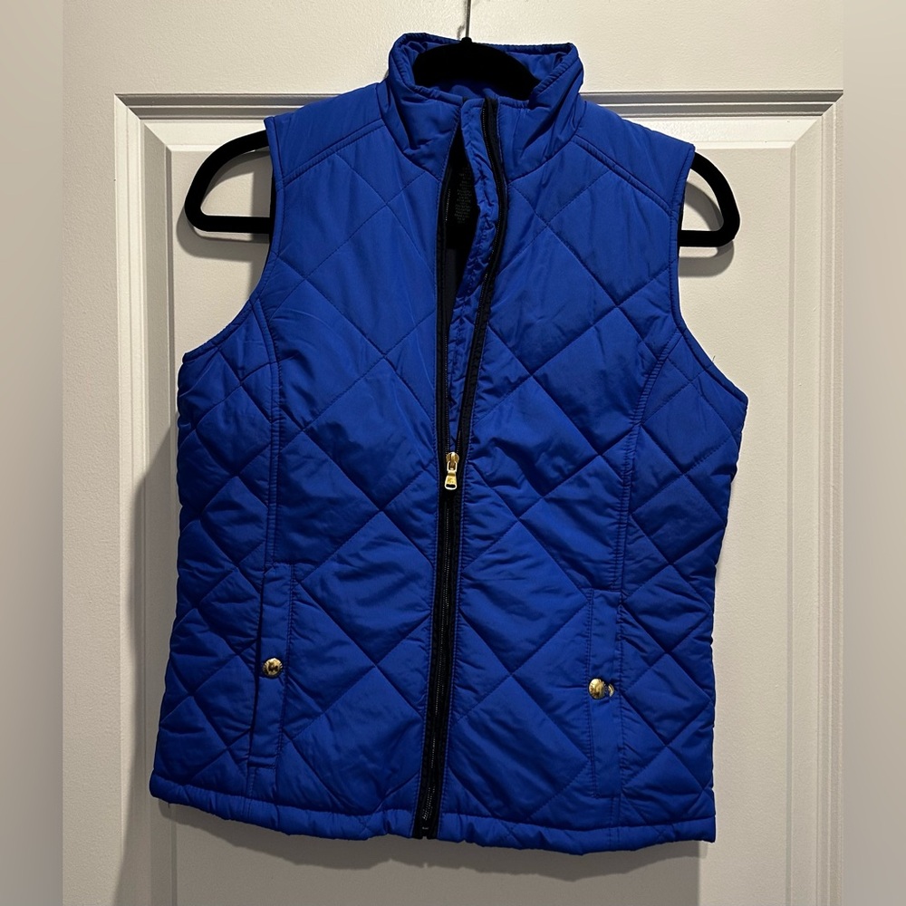 Ralph Lauren Royal Blue Quilted Vest